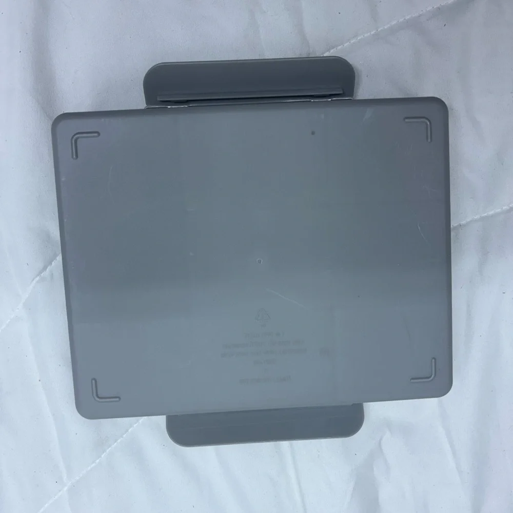 New Target DealWorthy Snack Box with 8 compartments gray lunch or snack box
